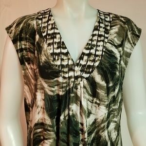 Alfani Sleeveless Tunic Top